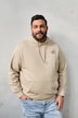 Men+ hoodie, capuchontrui, print op de achterkant, tot 8XL