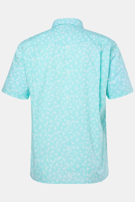 Boston Park overhemd, korte mouwen, buttondown-kraag, minimalistisch motief, Comfort Fit, tot 8XL