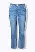 Jeans Mia, schmales, gerades Bein, Flechtdetail