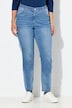 Jeans Mia, schmales, gerades Bein, Flechtdetail