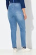 Jeans Mia, schmales, gerades Bein, Flechtdetail