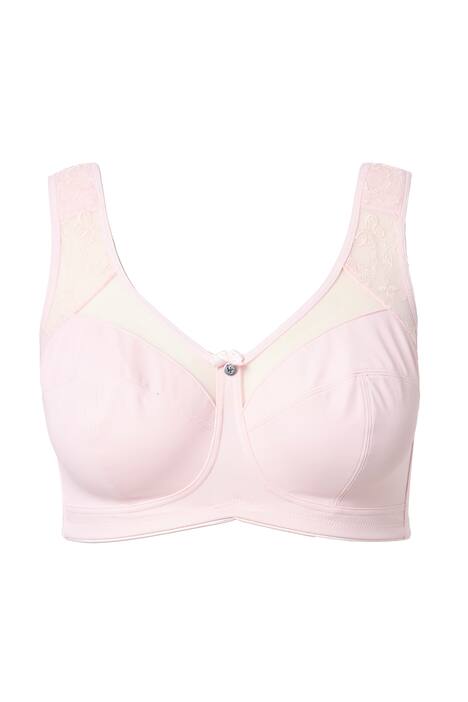 Odlehčující podprsenka, bez kostic, výšivka, košíčky B-G