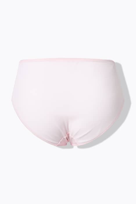 Slip midi con inserto ricamato