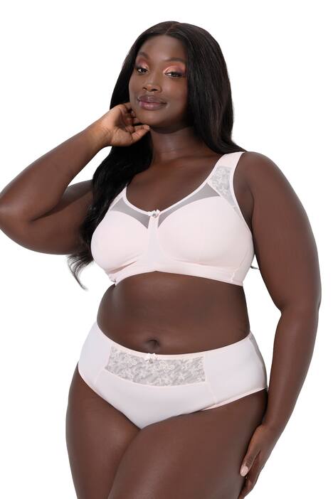 Midi kalhotky, vyšívaná vsadka