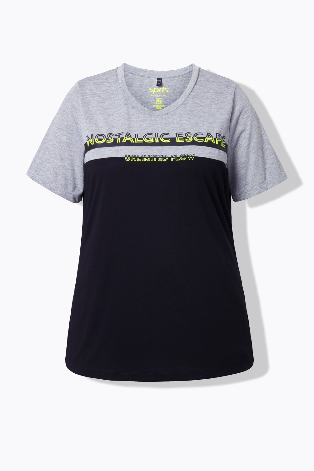 Stora storlekar Funktionstopp, Dam, svart, storlek: 42/44, Viskos/Polyester, Ulla Popken