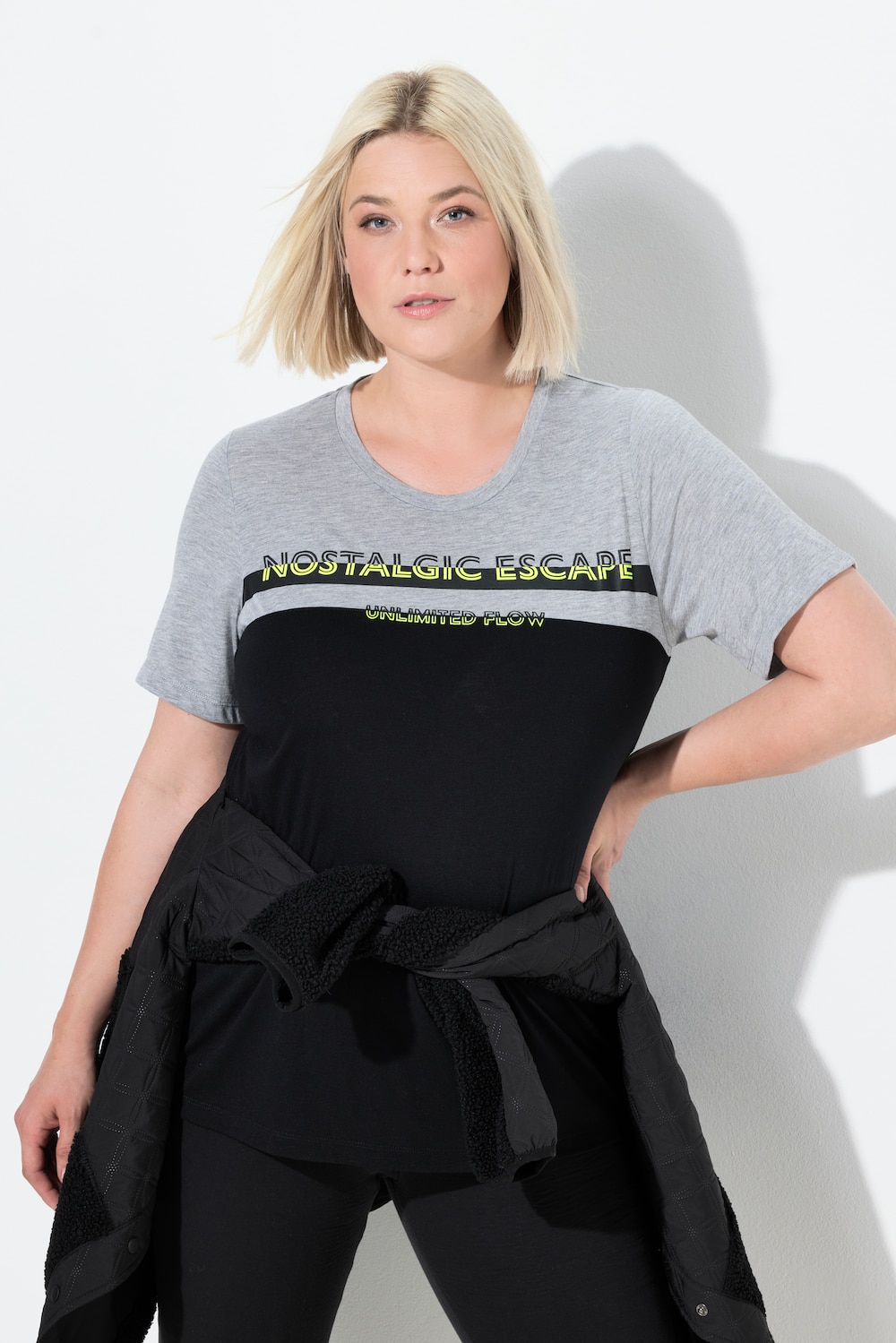 Funktionsshirt, antibakteriell, Rundhals, Halbarm