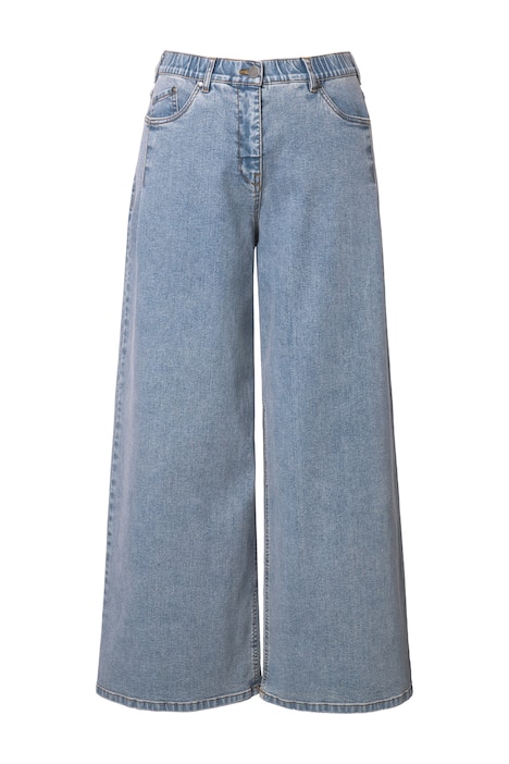 Džíny Mary, extra široké, rovné nohavice, komfortní pas