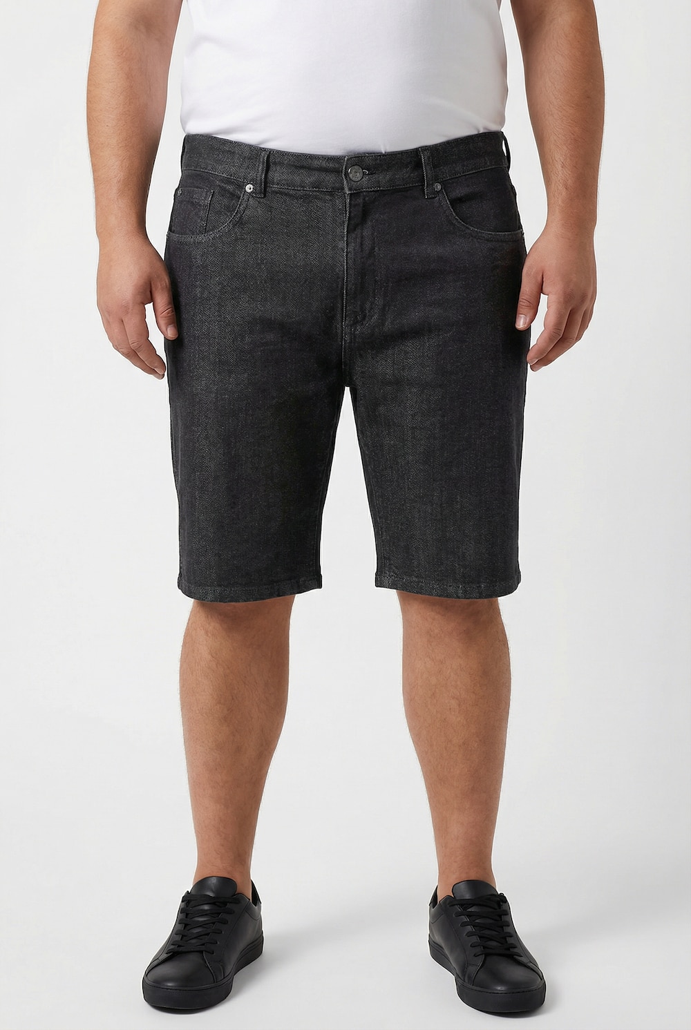 Men+ Jeansbermuda FLEXLASTIC®, Denim, 5-Pocket, Straight Fit, bis 72