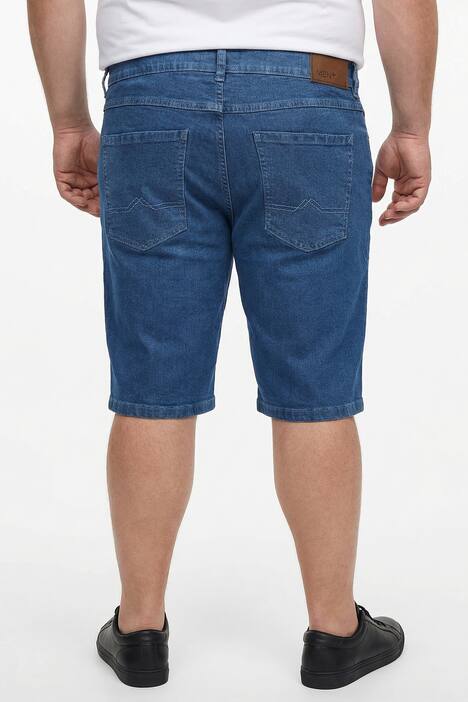Men+ Jeansbermuda FLEXLASTIC®, Denim, 5-Pocket, Straight Fit, bis 72