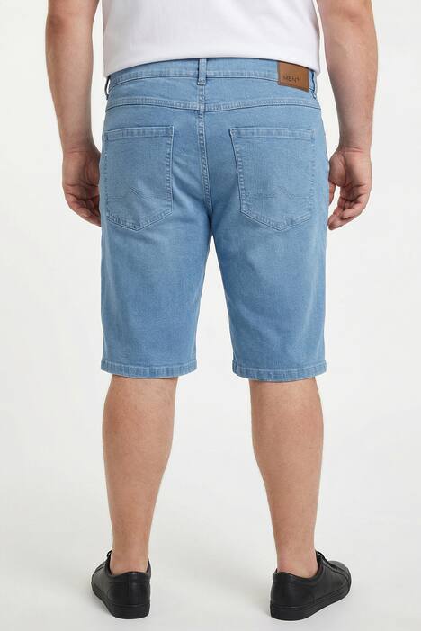 Men+ Jeansbermuda FLEXLASTIC®, Denim, 5-Pocket, Straight Fit, bis 72