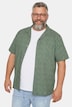Men+ Hemd, Halbarm, Allovermuster, Cubakragen, Cuba Fit, bis 8 XL