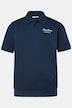 Men+ poloshirt, Buik-Fit, piqué, borstprint, korte mouwen, tot 8XL