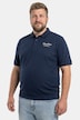 Men+ Poloshirt, Bauchfit, Piqué, Brustprint, Halbarm, bis 8 XL