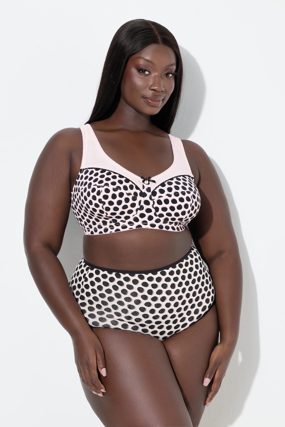 Große Größen Entlastungs-BH, Damen, rosa, Größe: 95C, Synthetische Fasern, Ulla Popken