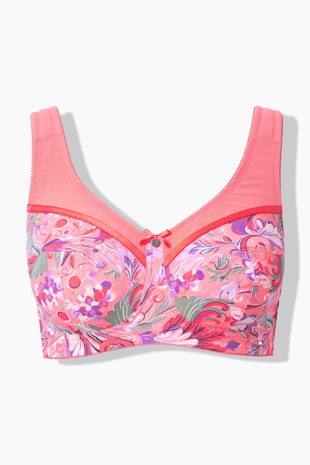 Stora storlekar Stöd-BH, Dam, rosa, storlek: 110F, Syntetfibrer, Ulla Popken