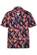 Pánská košile, polo rukávy, celoplošný vzor, cuba límec, cuba Fit, do velikosti 8 XL