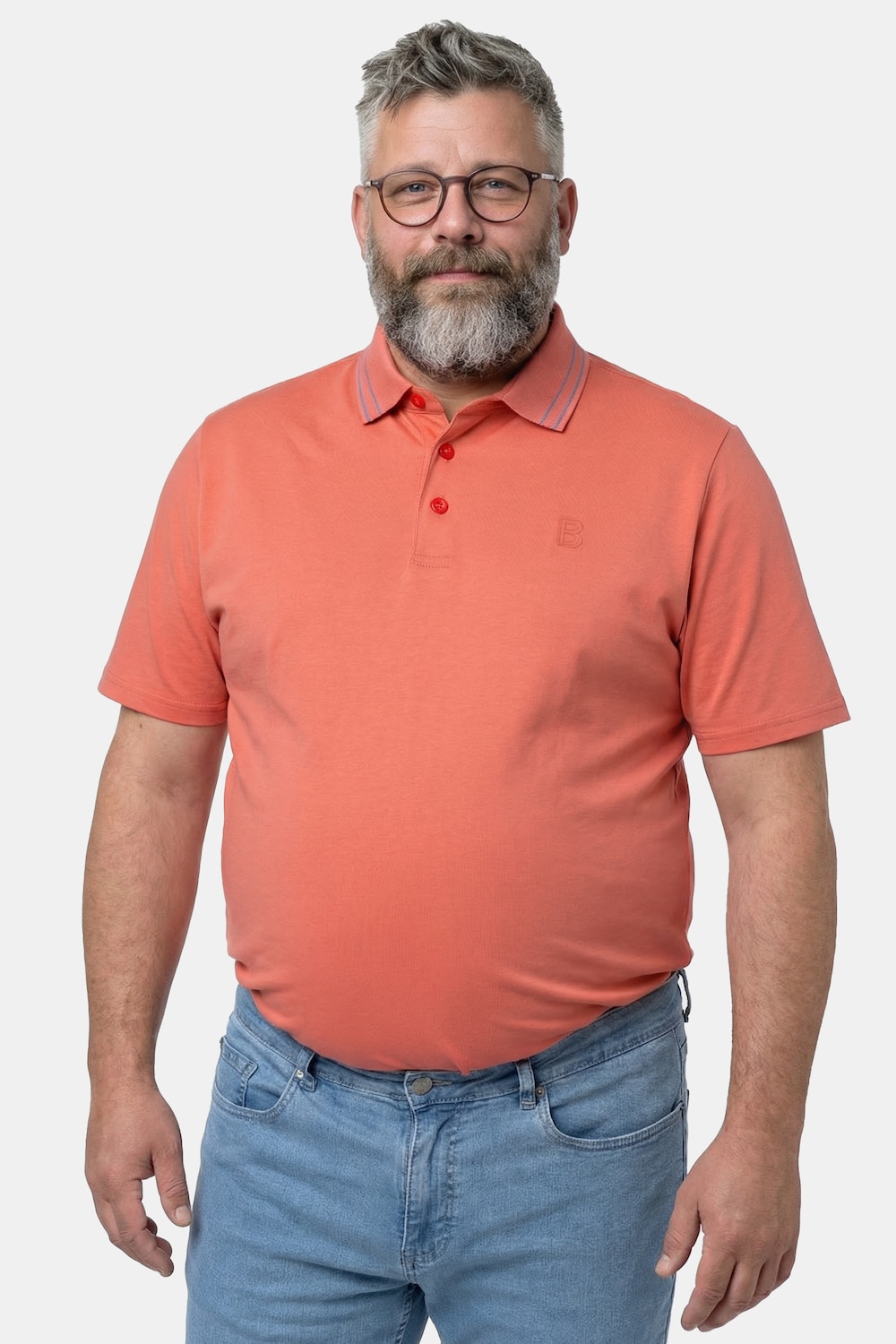 Boston Park Poloshirt, Bauchfit, Halbarm, bis 84/86