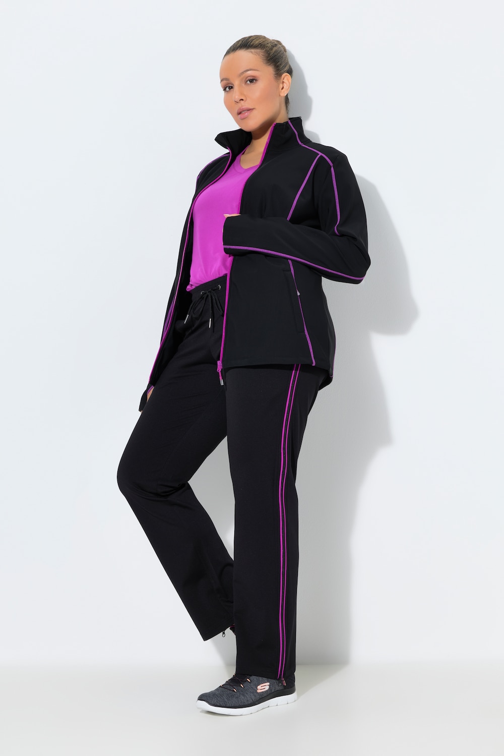 Jogginghose, Reha-Hose, 2-Wege-Zipper, recycelt