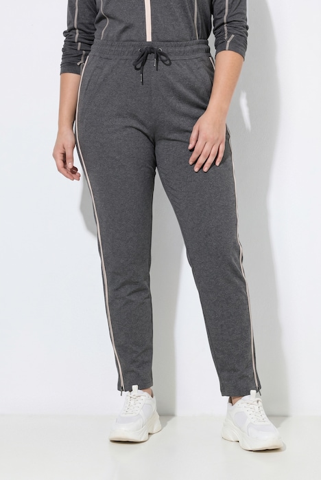 Jogging kalhoty, dvoucestný zip, recyklovaný materiál