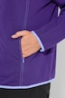 Funktions-Sweatjacke, Stehkragen, Langarm, recycelt