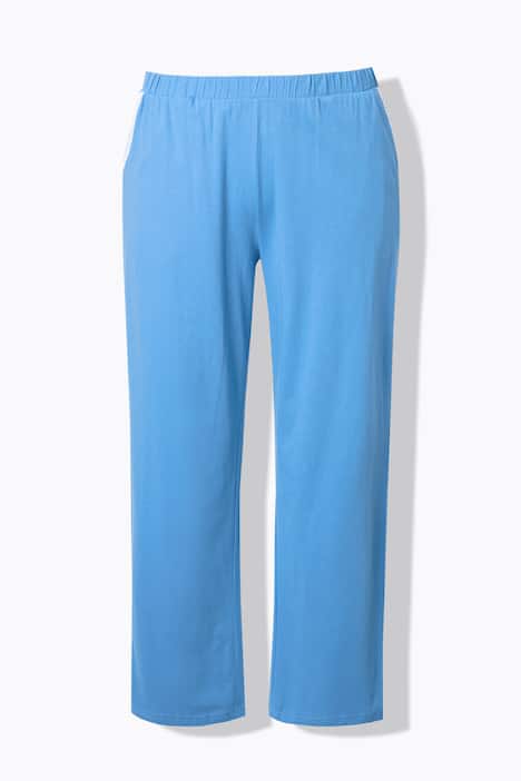 Pyjama, rozen, kant, ronde hals, korte mouwen