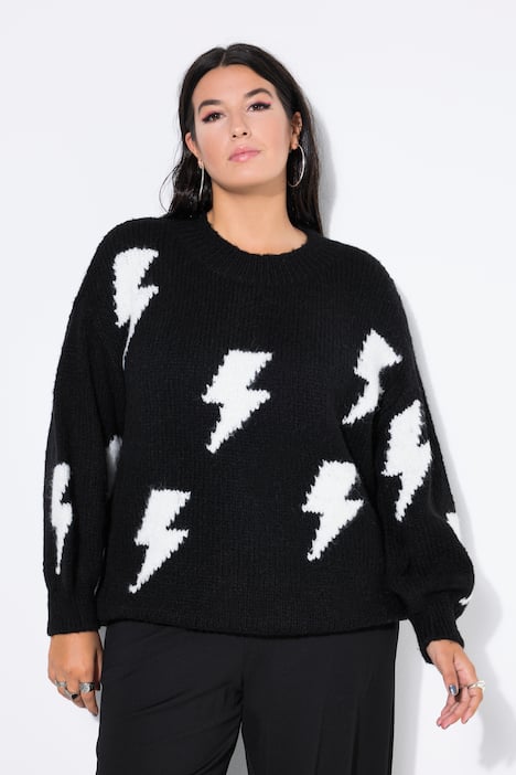Neule, oversized, isoa neulosta, salamoja