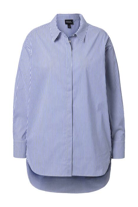 Halenka, pruhy, oversize, límeček, dlouhé rukávy