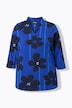Shirt, bloemen, kelkkraag, V-hals, 3/4-mouwen