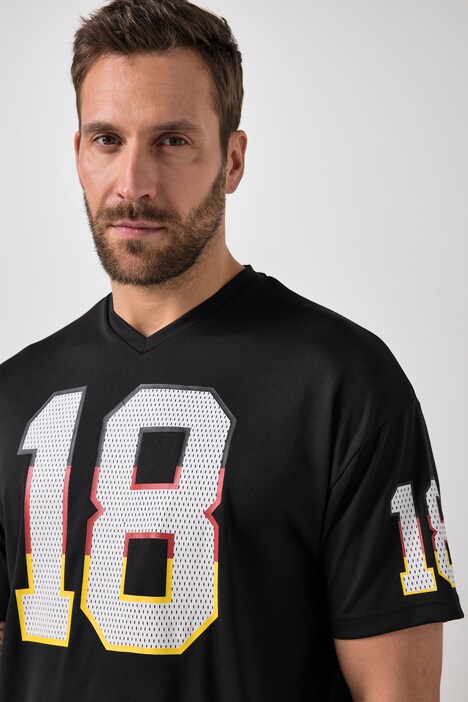 WM Trikot, Fitness, Halbarm, bis 8 XL