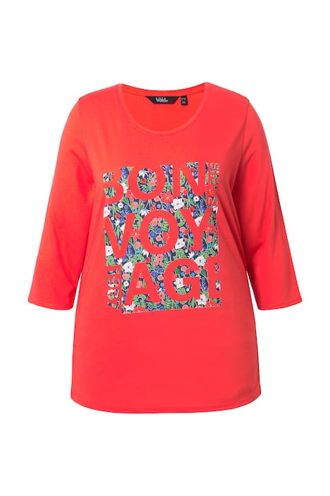 Tričko, Bon Voyage, Classic střih, kulatý výstřih, 3/4 rukávy