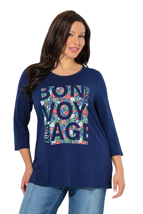 Tričko, Bon Voyage, Classic střih, kulatý výstřih, 3/4 rukávy