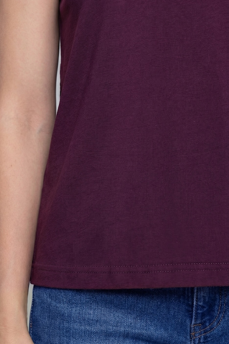 T-shirt coupe Regular. Col rond et manches courtes