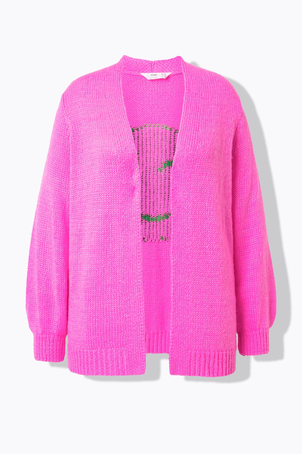 Stora storlekar Stickad kofta, Dam, rosa, storlek: 54/56, Syntetfibrer, Angel of Style