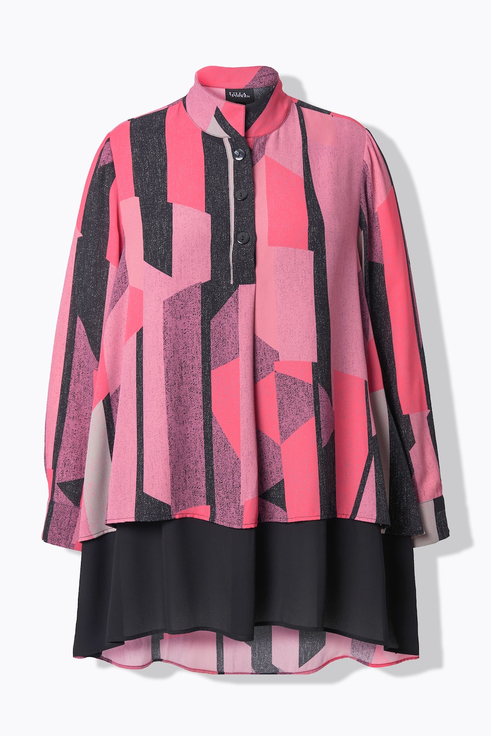 Stora storlekar Tunika, Dam, rosa, storlek: 58/60, Polyester, Ulla Popken