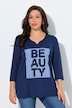 Shirt, Beauty, Classic, V-Ausschnitt, 3/4-Arm