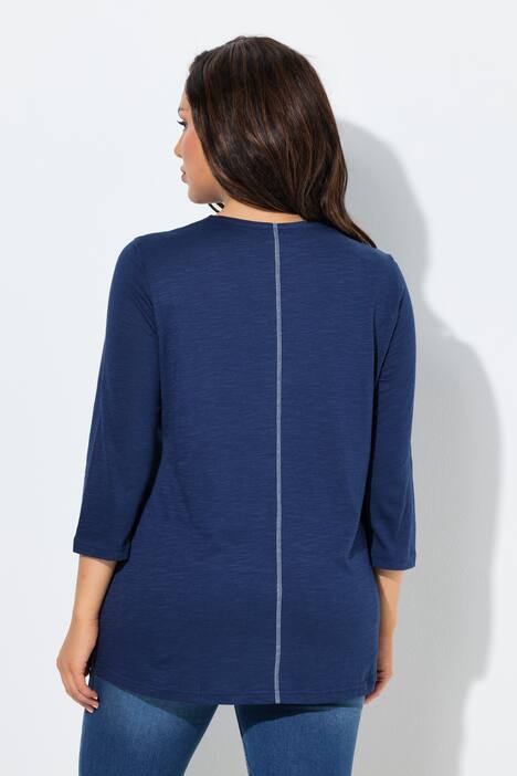 Shirt, Beauty, Classic, V-Ausschnitt, 3/4-Arm