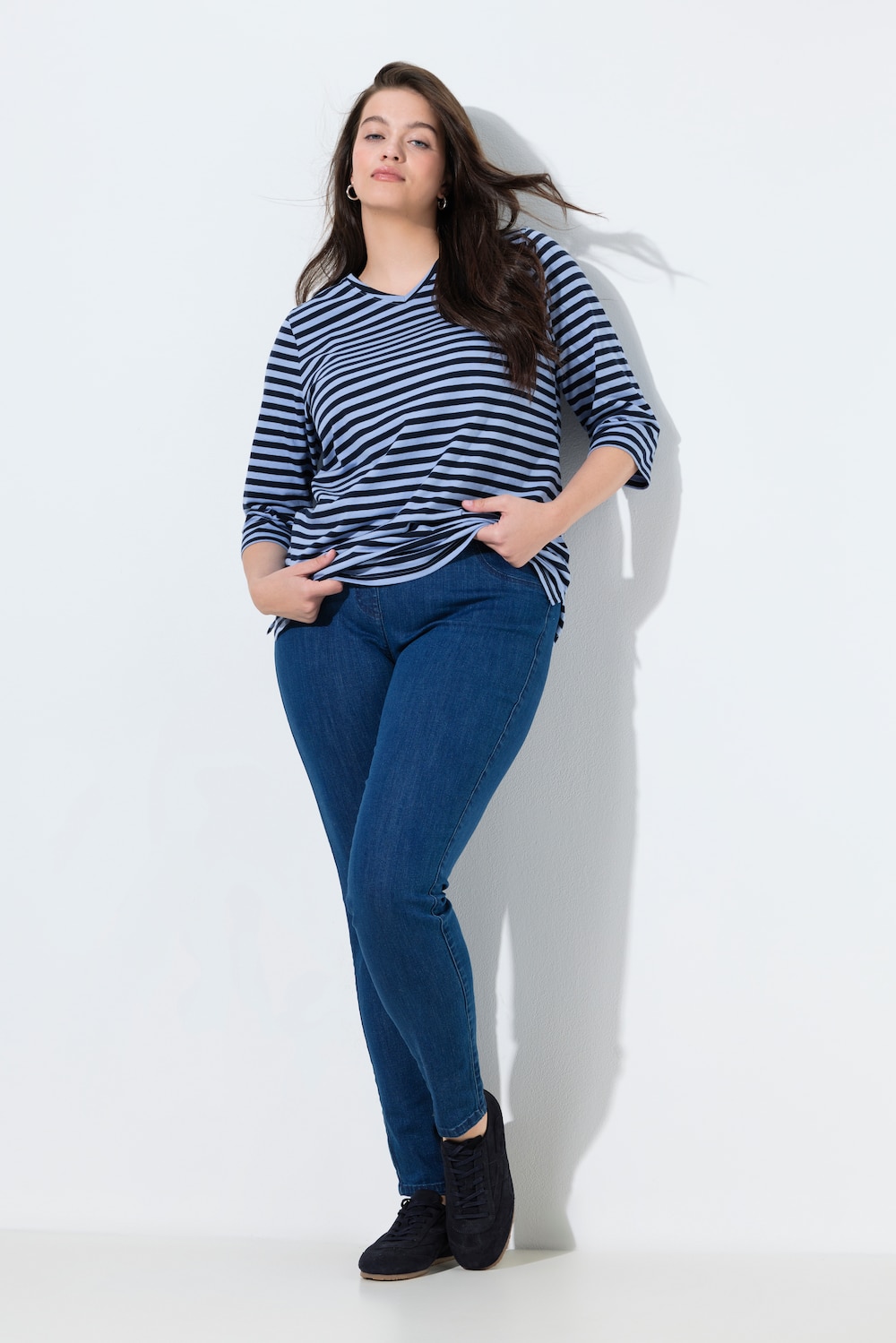 Jeggings, schmales Bein, Elastikbund, Biobaumwolle