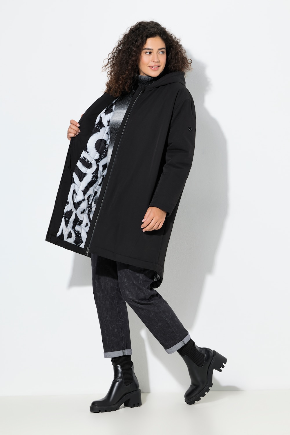 HYPRAR Funktionsparka, Kapuze, wasserabweisend