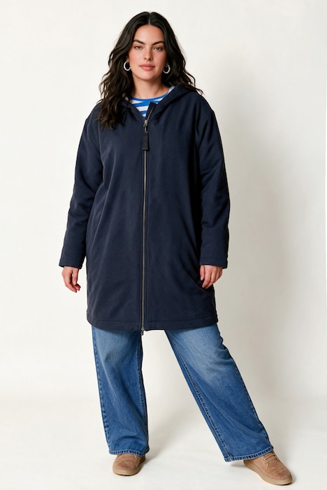 HYPRAR functionele parka, capuchon, waterafstotend