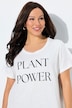 T-shirt, Plant Power, relaxed, ronde hals, korte mouwen