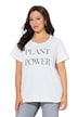 Tričko, Plant Power, Relax střih, kulatý výstřih, krátké rukávy
