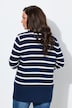 Vest, strepen, V-hals, lange mouwen