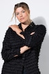 Hemdbluse, Straight Shape, Fransen