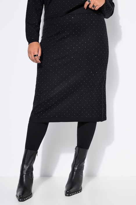 Midihame, Slim Shape, kimalleniittejä, joustovyötärö
