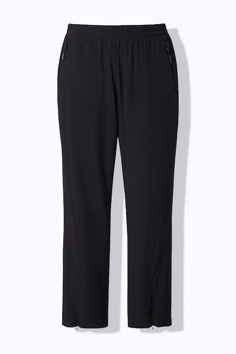 Funktionshose, gerades Bein, Elastikbund, Zipptaschen