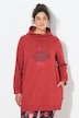 Long-Hoodie, Oversized, Kapuze, Langarm