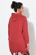 Long-Hoodie, Oversized, Kapuze, Langarm