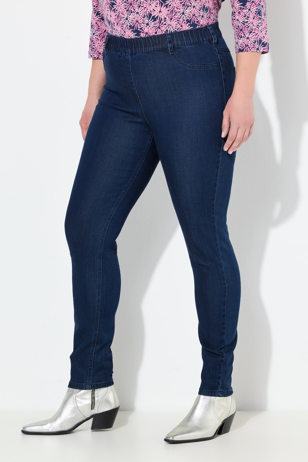 Große Größen Jeggings Sienna, Damen, blau, Größe: 46, Synthetische Fasern/Polyester, Ulla Popken