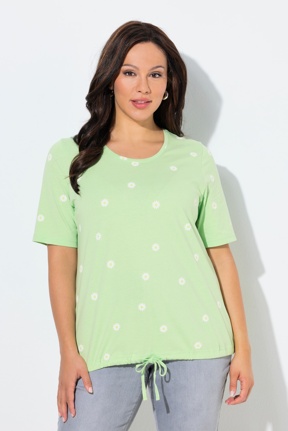 Große Größen T-Shirt, Damen, grün, Größe: 58/60, Baumwolle, Ulla Popken