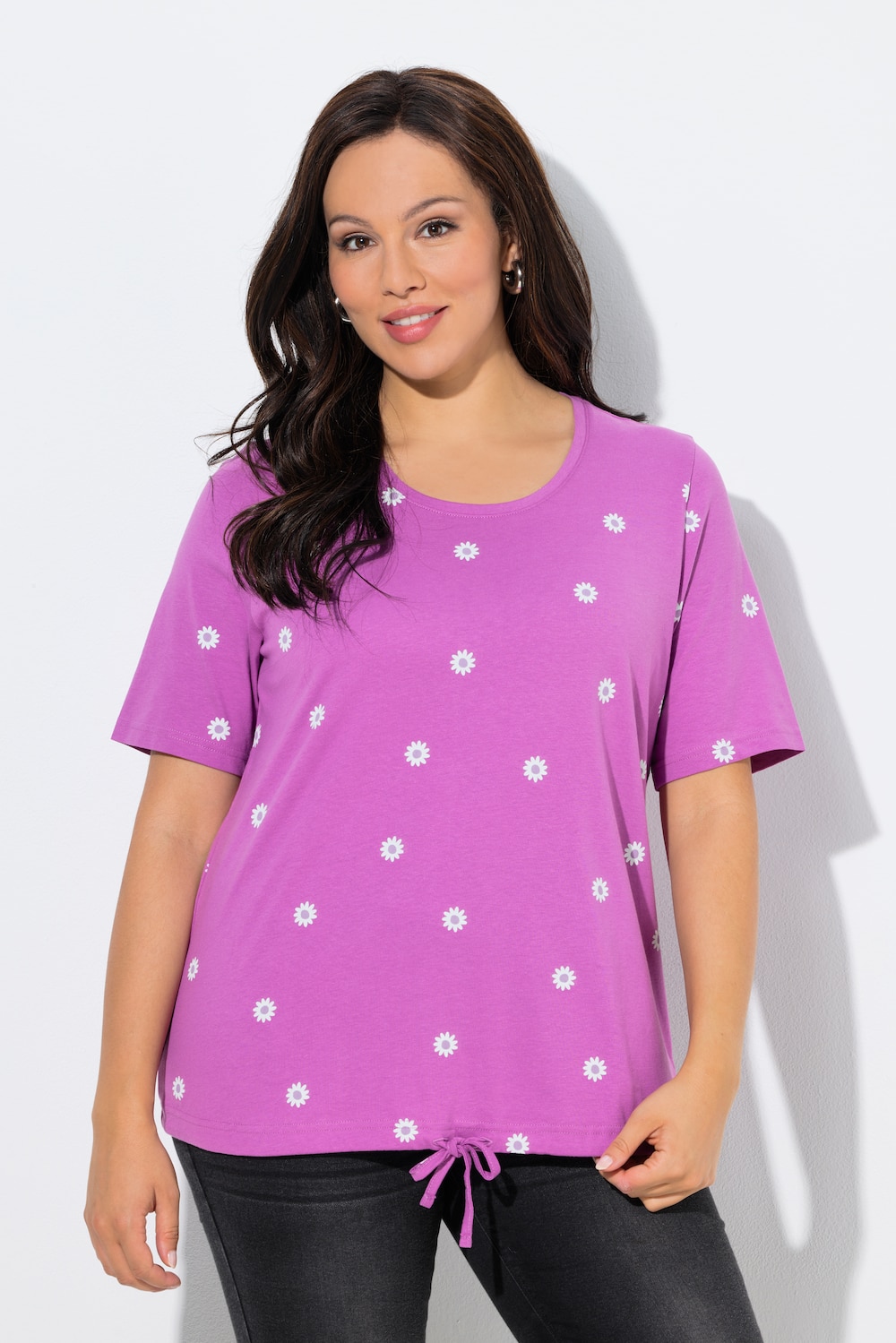 Große Größen T-Shirt, Damen, rosa, Größe: 58/60, Baumwolle, Ulla Popken